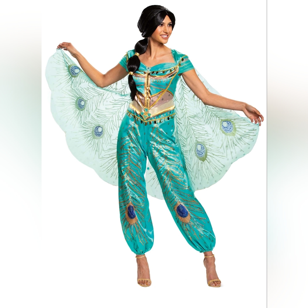 Disney Turquoise and Gold Fantasy Costume